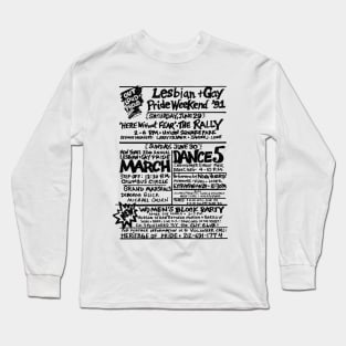 1991 Retro Pride NYC Long Sleeve T-Shirt